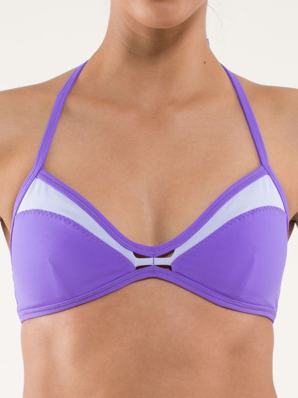 LULULEMON Bandha Bra in Power Purple Cool Breeze Size 10